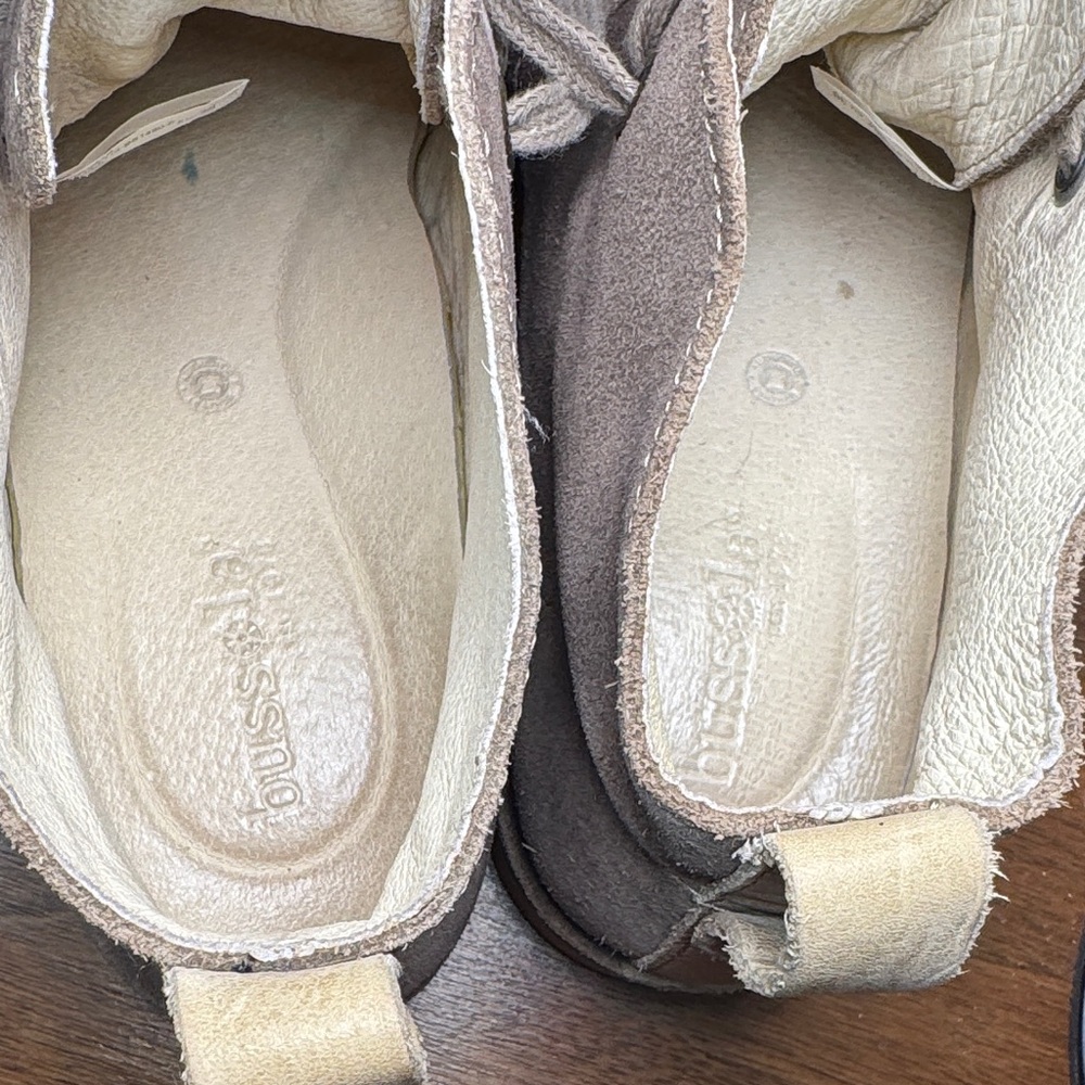 Bussola Sevilla Suede Leather Chukka Ankle Boots in Fossil Tan, Womens sz 38 / 8 - Picture 10 of 12
